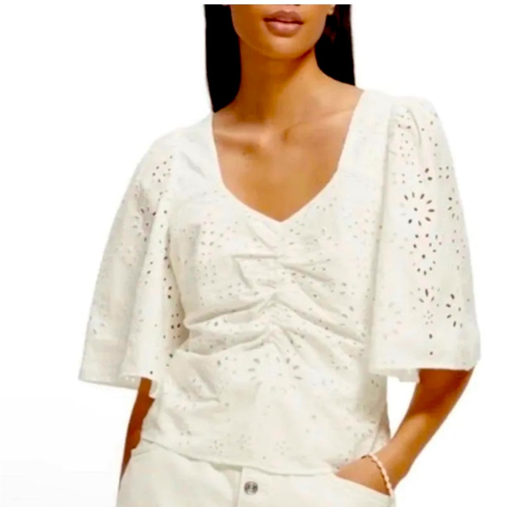 Brand new white lace top with tag